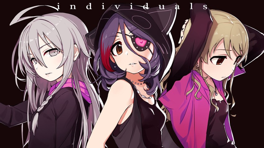 morikubo nono, hoshi syoko, and hayasaka mirei (idolmaster and 1 more) drawn by omaru_gyuunyuu