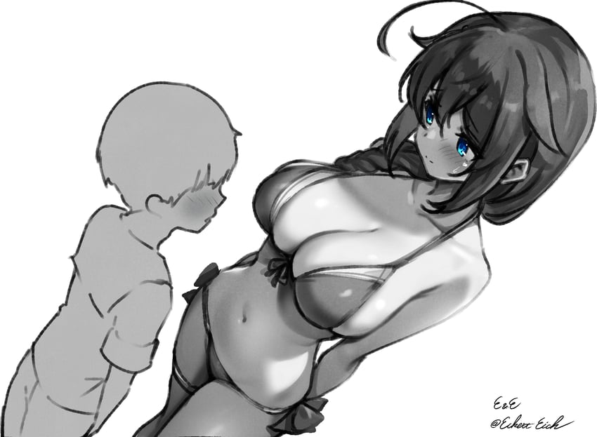 shigure and shigure kai san (kantai collection) drawn by eckert&eich