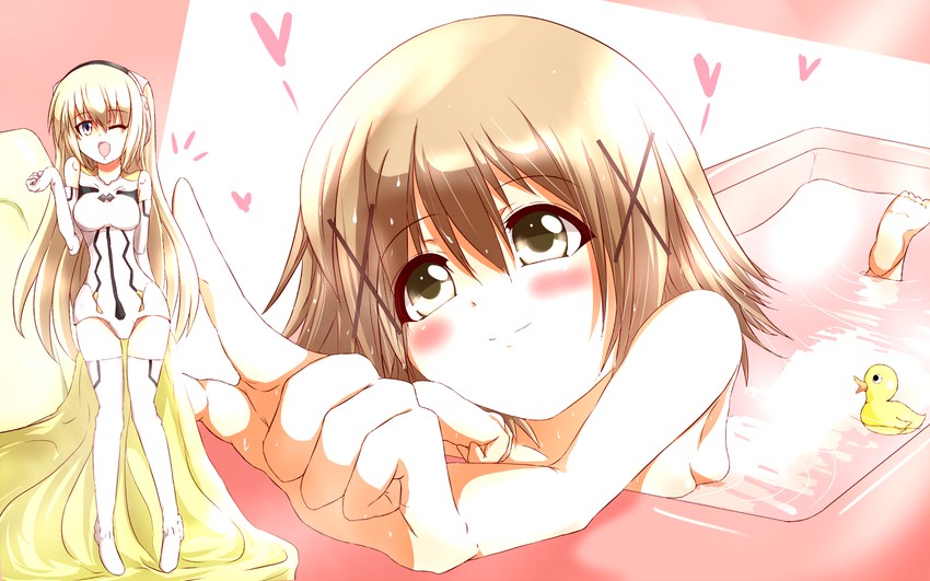 yuno, arnval, and asumi kana (hidamari sketch and 2 more) drawn by choco_chip_(ekitai_idou)