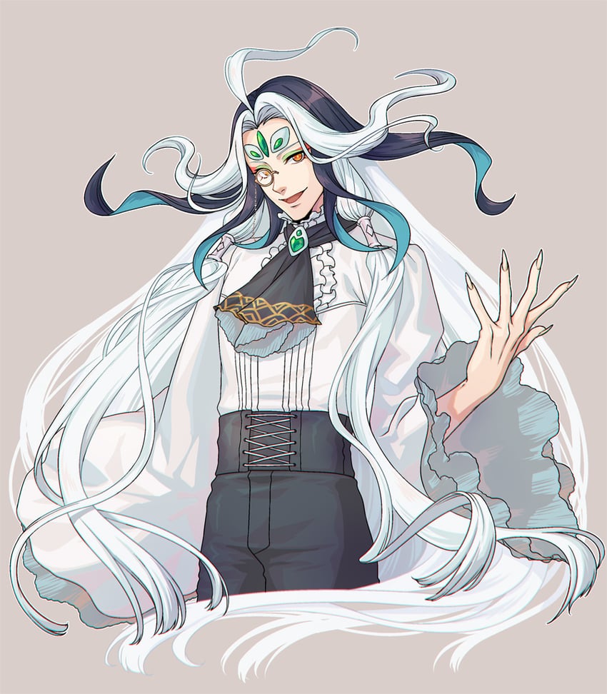 shi huang di (fate and 1 more) drawn by zanshi