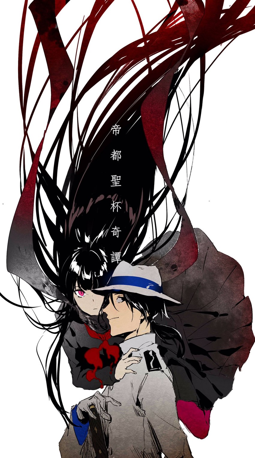 oryou and sakamoto ryouma (fate and 2 more) drawn by redoxhn