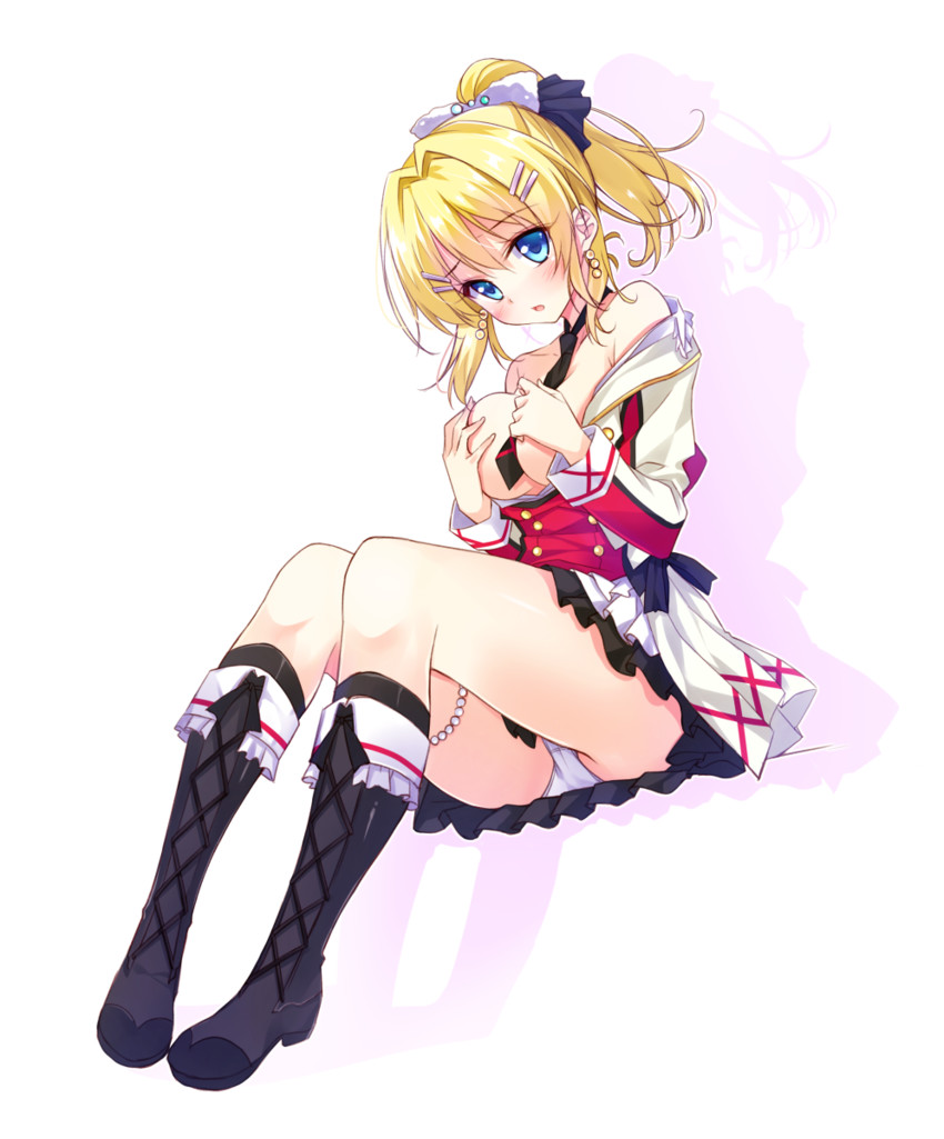 ayase eli (love live! and 1 more) drawn by hayakawa_harui