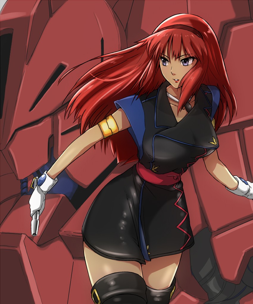 gaw ha leecee and nouvelle d.sserd (juusenki l-gaim) drawn by maabou