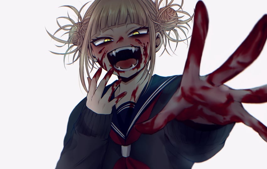 toga himiko (boku no hero academia) drawn by nashimo_(drz_n)