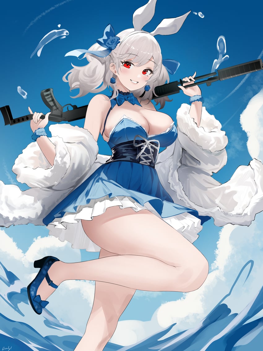 spas-12 and sabrina (girls' frontline and 1 more) drawn by derlyt