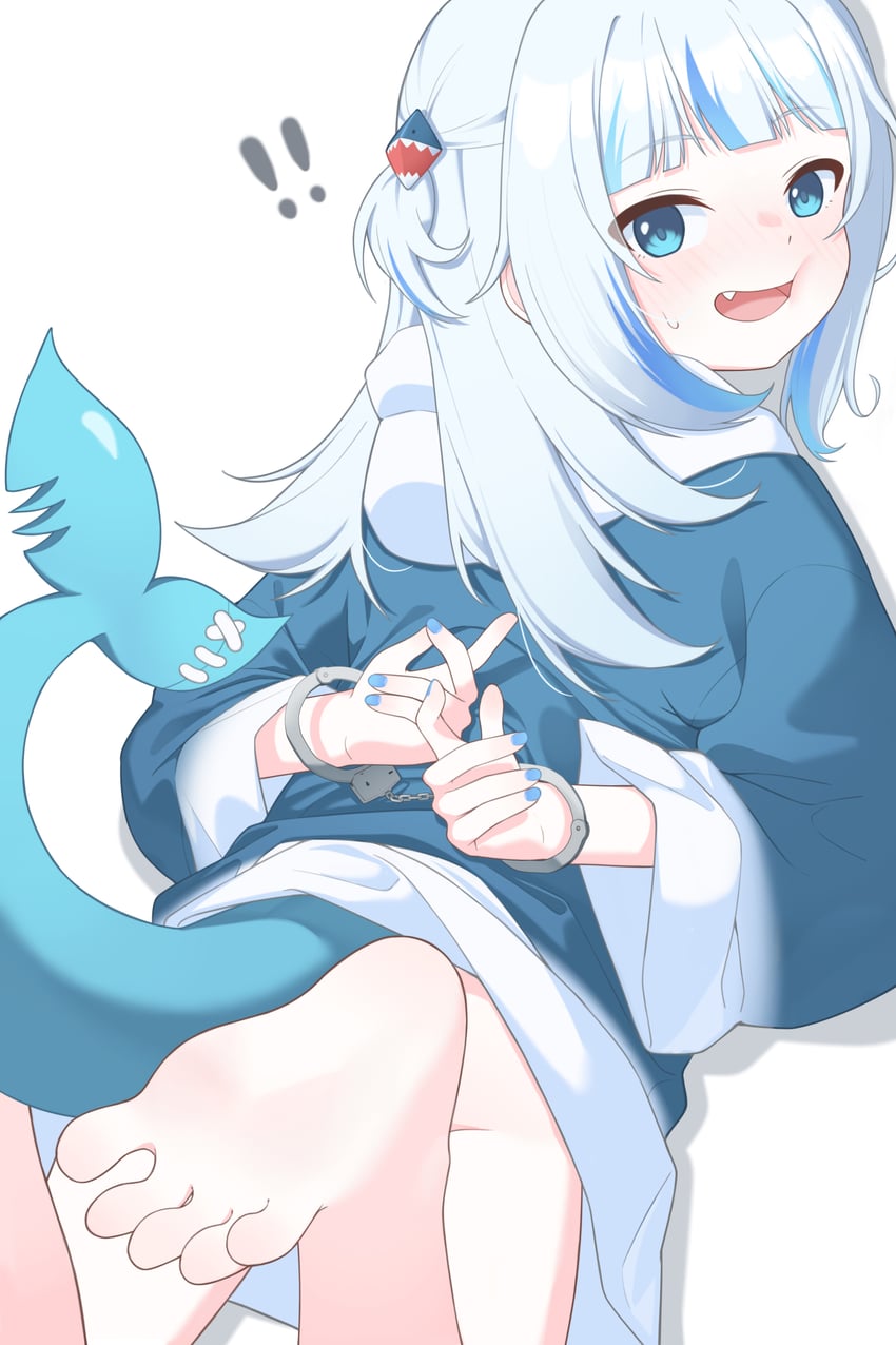 gawr gura (hololive and 1 more) drawn by ugaaaa1