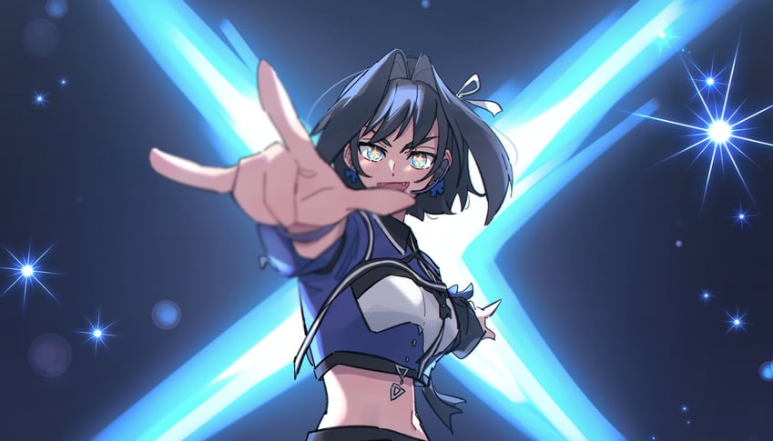 ouro kronii (hololive and 1 more) drawn by anco_(platanity)