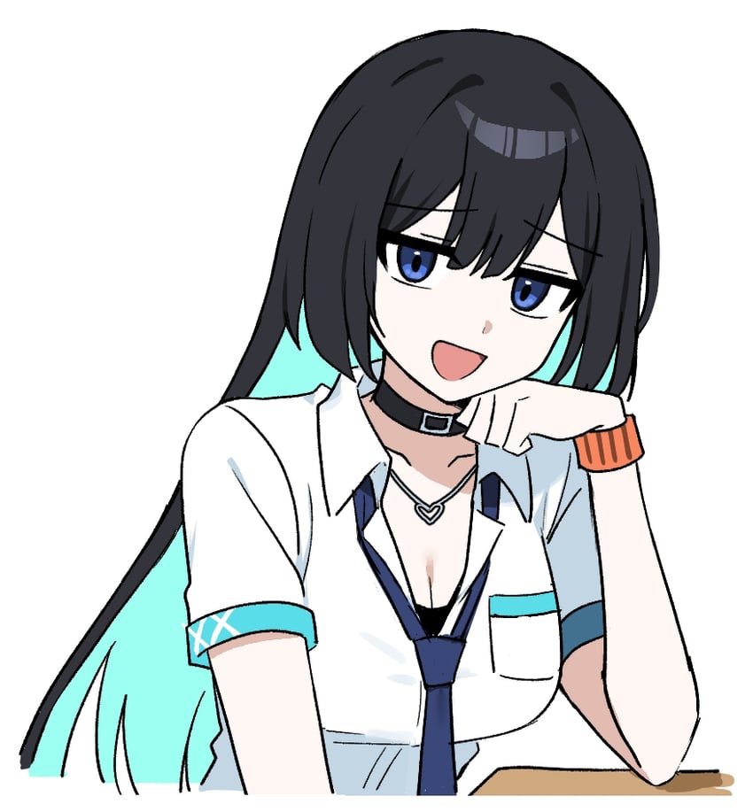 debi (black survival and 1 more) drawn by lix_(iroiro3843)