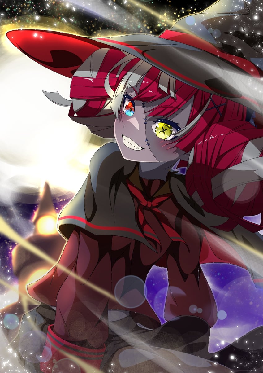 kureiji ollie (hololive and 1 more) drawn by danball_shiro