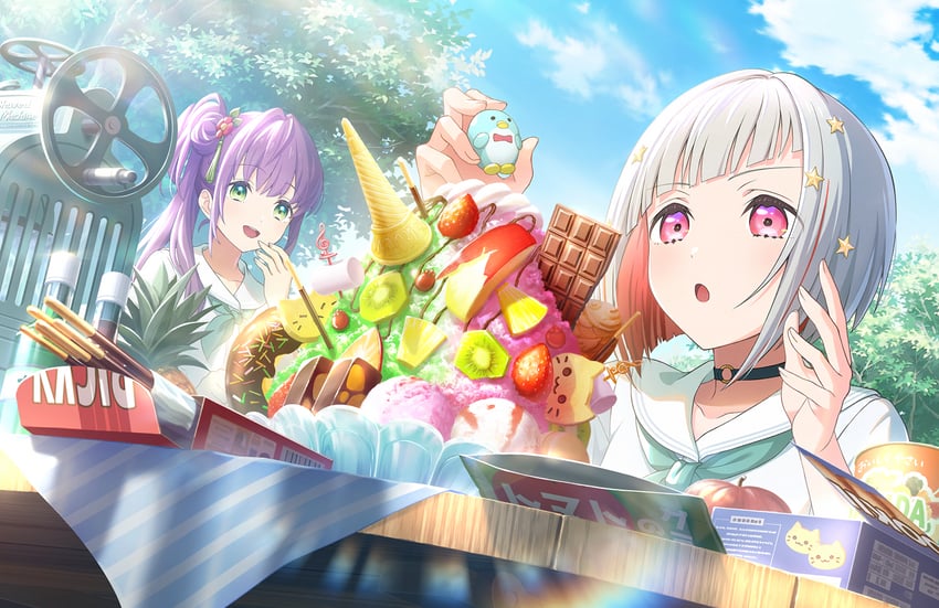 otomune kozue and yugiri tsuzuri (love live! and 1 more)