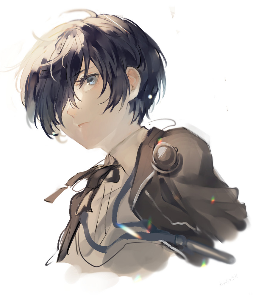 yuuki makoto (persona and 1 more) drawn by lor_(roasyerizyonirapi)