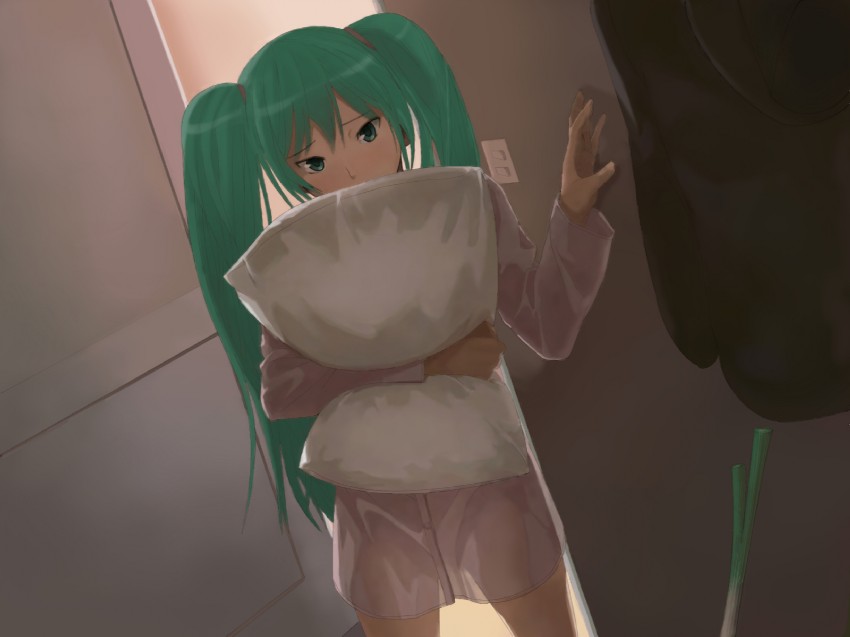 hatsune miku (vocaloid) drawn by yuchan1125