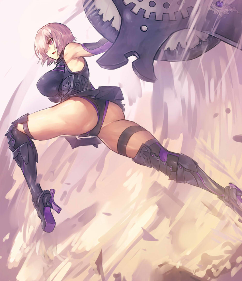 mash kyrielight (fate and 1 more) drawn by melon22
