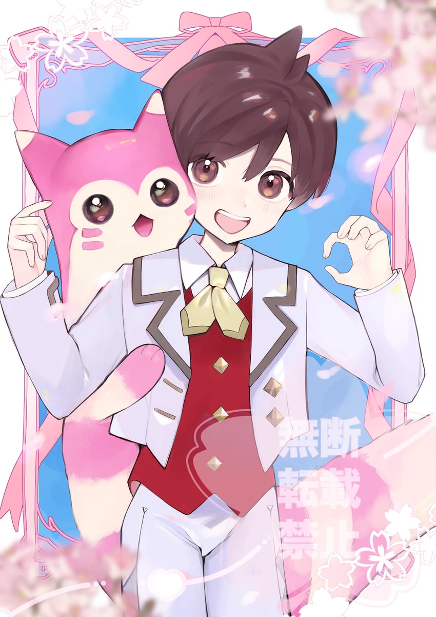 florian, furret, and rosa (pokemon and 2 more) drawn by hei_tai_(kyaputen1)