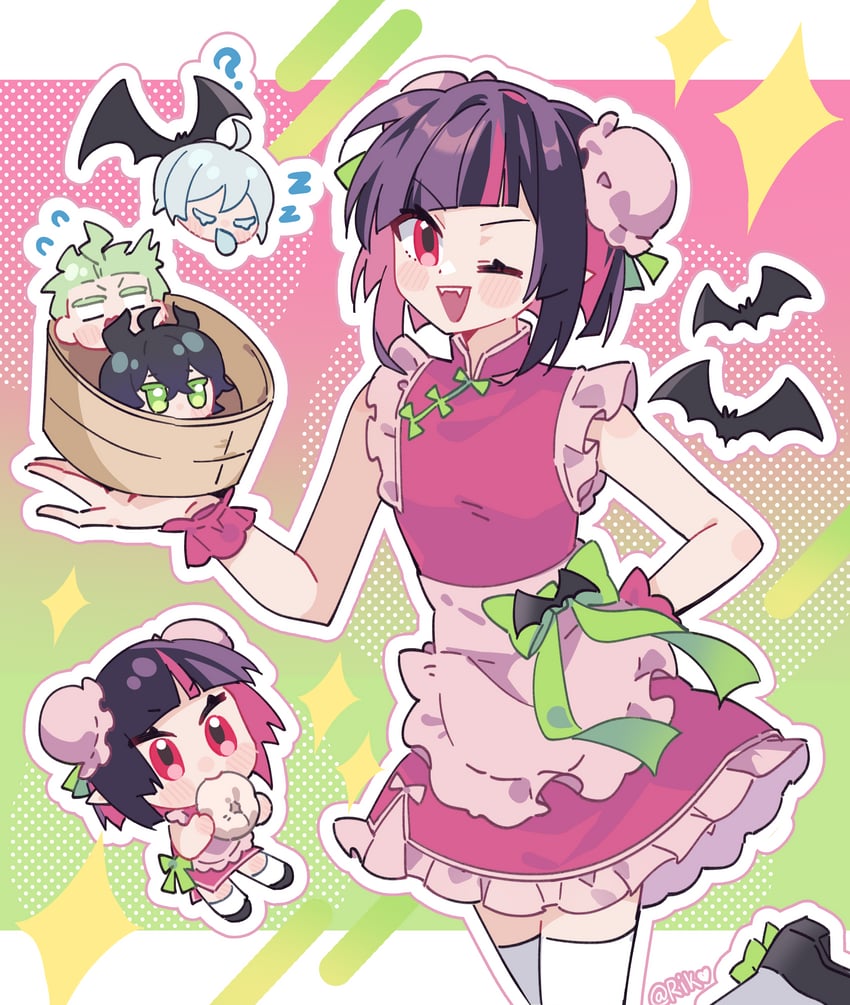 lilia vanrouge, malleus draconia, silver vanrouge, and sebek zigvolt (twisted wonderland) drawn by riko_shinkai