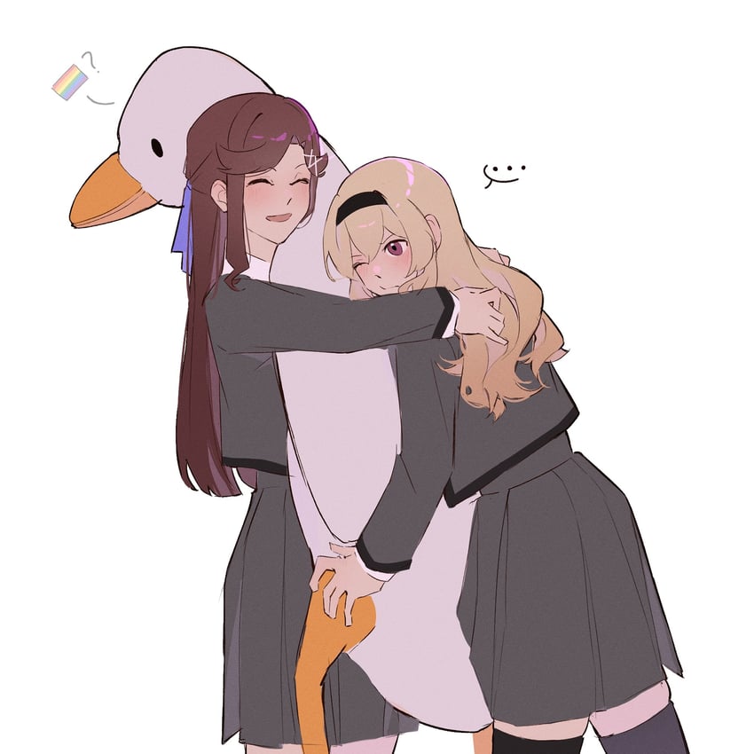 saijou claudine and tendou maya (shoujo kageki revue starlight) drawn by raven_(rnzraven)