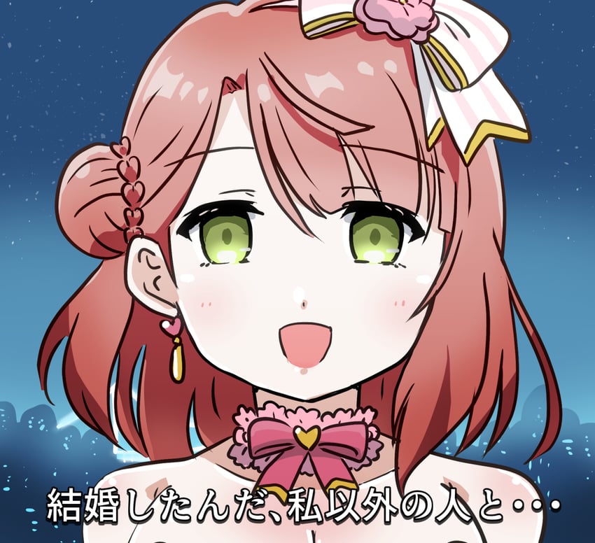 uehara ayumu (love live! and 1 more) drawn by navyblue_konjac