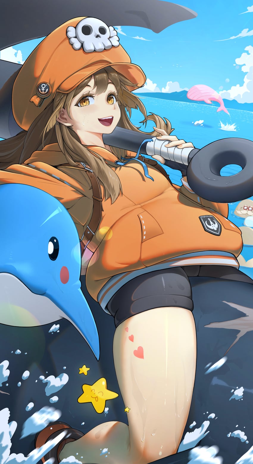 may and mr. dolphin (guilty gear and 1 more) drawn by gogosuisui