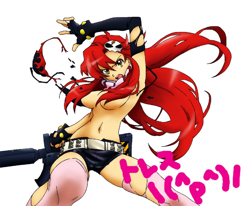 yoko littner (tengen toppa gurren lagann) drawn by hisui_(paingumi)