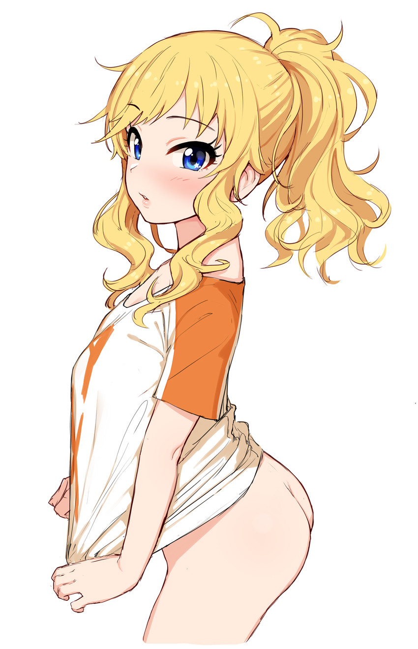 ohtsuki yui (idolmaster and 1 more) drawn by omaru_gyuunyuu