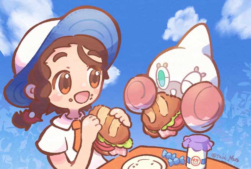 rotom, juliana, and rotomi (pokemon and 2 more) drawn by kirrim