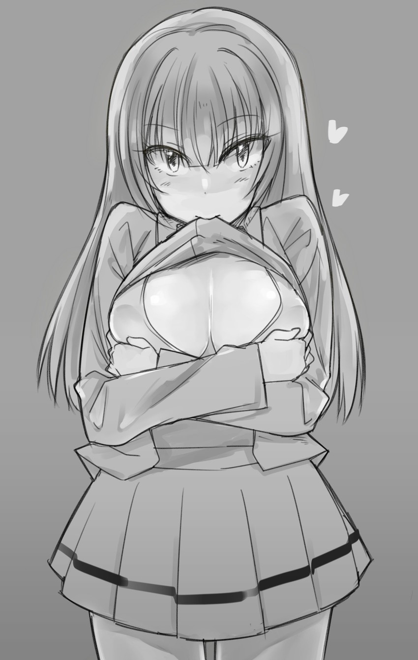 katou asuka (watashi ga motenai no wa dou kangaetemo omaera ga warui!) drawn by tsukemono_(tukemonoaaa)
