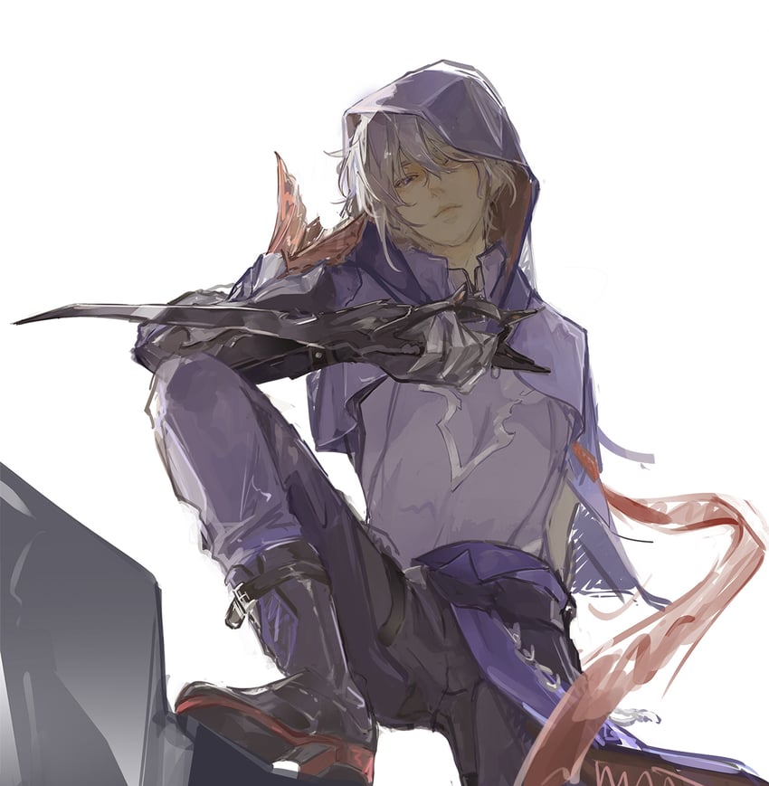moze (honkai and 1 more) drawn by chuantangfeng_draft