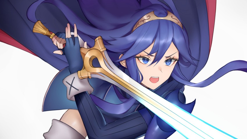 lucina (fire emblem and 1 more) drawn by yoru_(yowuyoru)