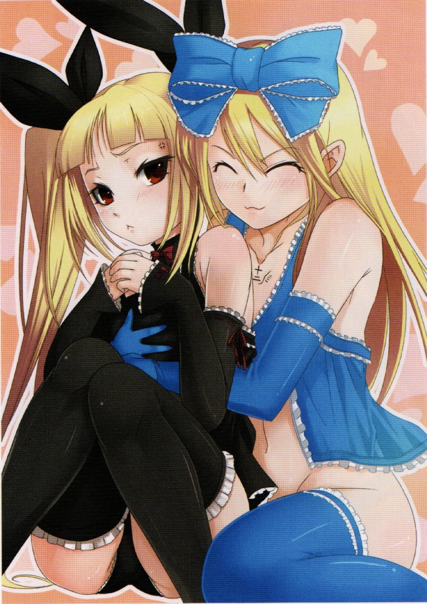 noel vermillion and rachel alucard (blazblue and 1 more)