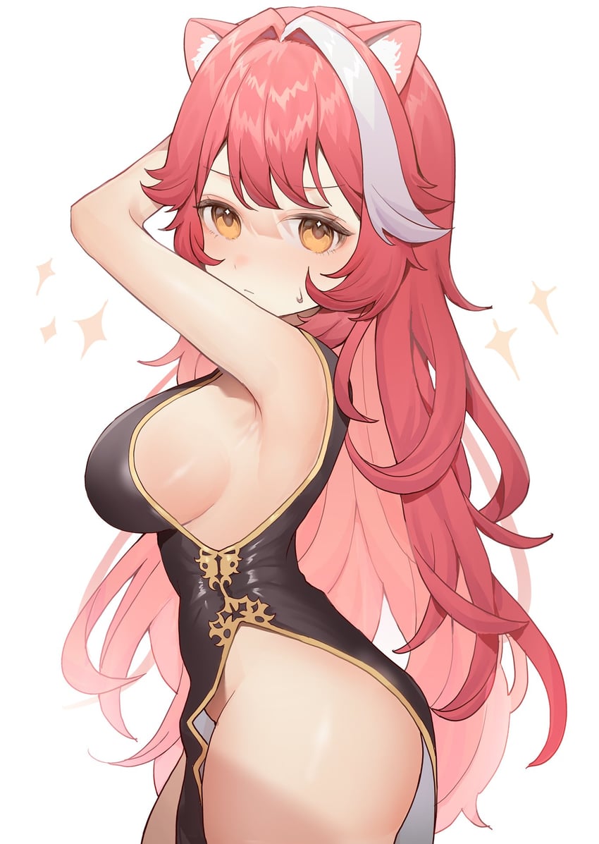 raora panthera (hololive and 1 more) drawn by szuukie