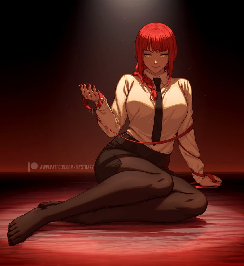 makima (chainsaw man) drawn by mystra77
