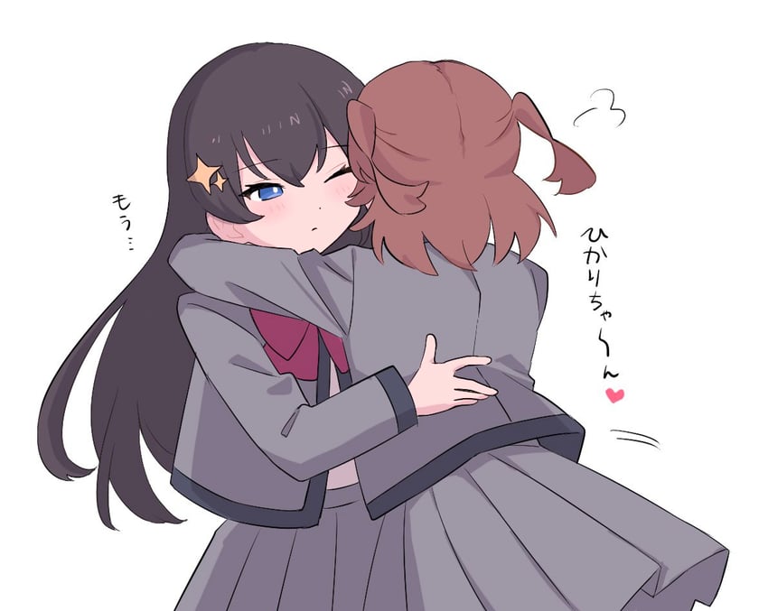 aijou karen and kagura hikari (shoujo kageki revue starlight) drawn by hosikuzu125