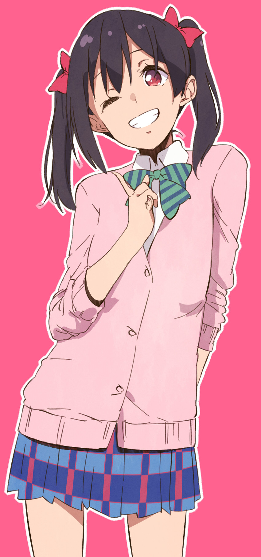 yazawa nico (love live! and 1 more) drawn by haine