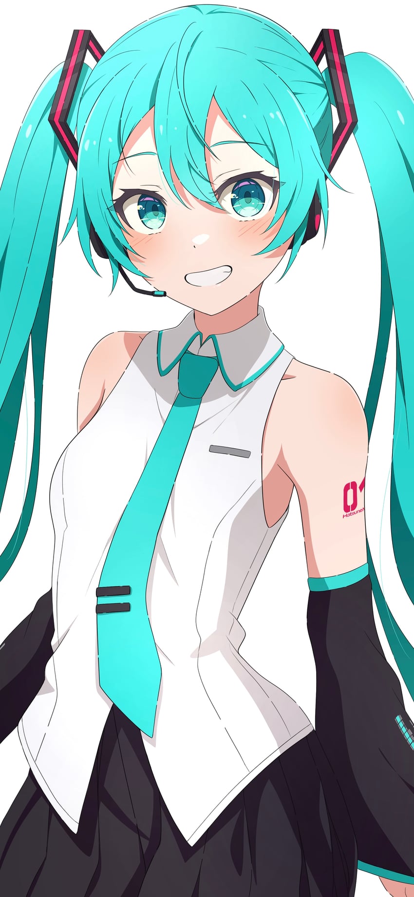 hatsune miku (vocaloid) drawn by na-suke
