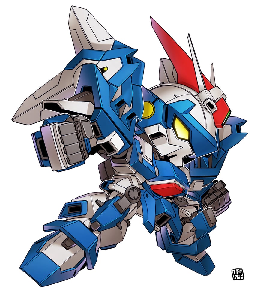 ashsaviour (super robot wars and 2 more) drawn by nakano_haito