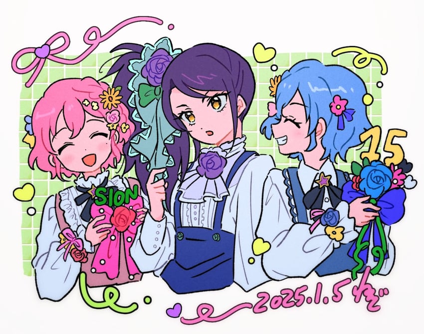 reona west, dorothy west, and toudou shion (pretty series and 1 more) drawn by rituyama1