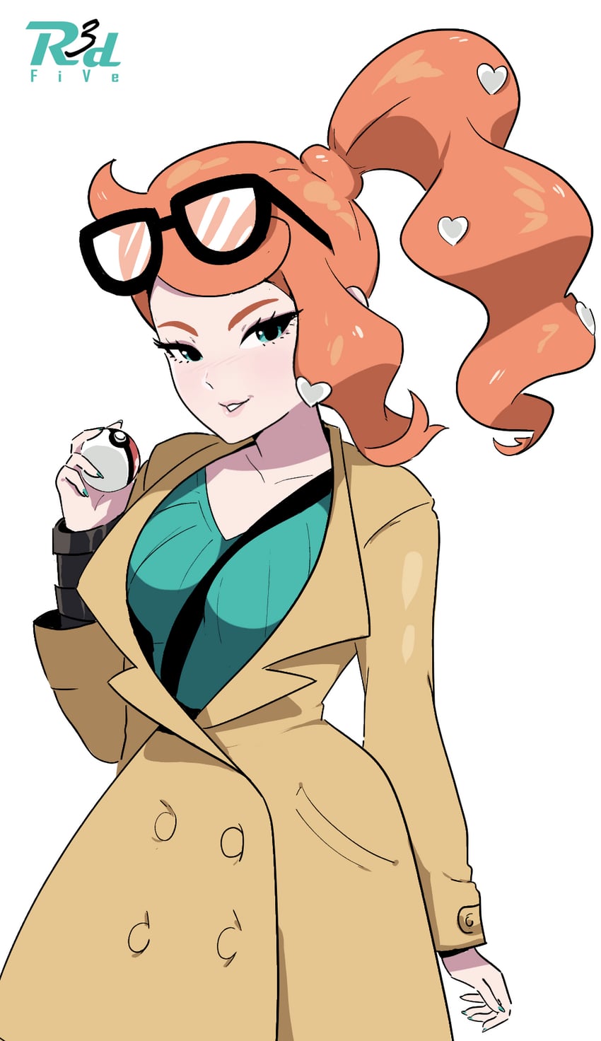 sonia (pokemon and 1 more) drawn by r3dfive