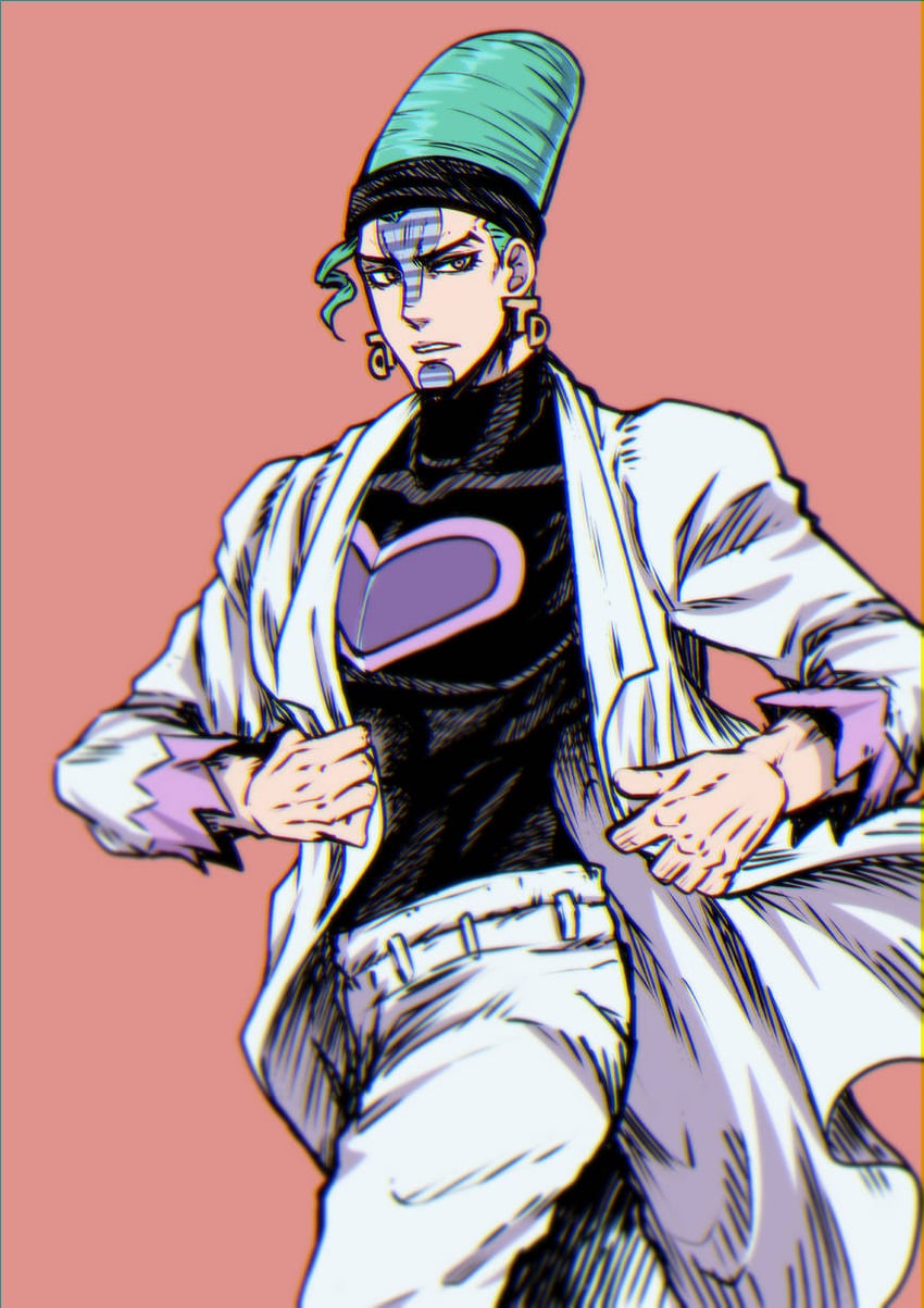terence t. d'arby (jojo no kimyou na bouken and 1 more) drawn by giga_omega