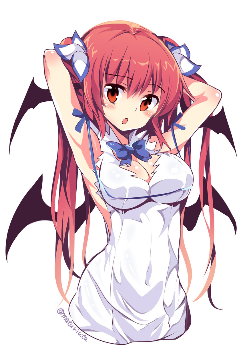 koakuma and hestia (touhou and 1 more) drawn by maturiuta_sorato