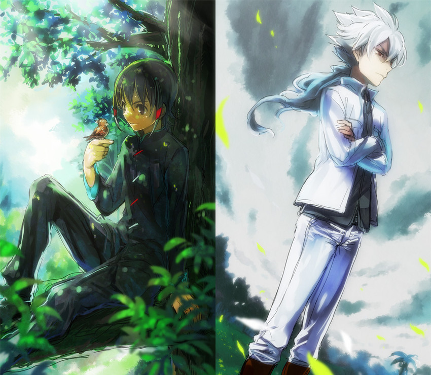 hakuryuu and shuu (inazuma eleven and 1 more) drawn by yuruya_(emlot)