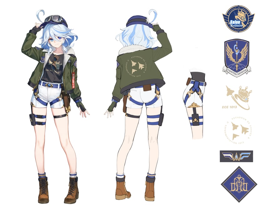 furina (genshin impact) drawn by baek_hyang and no_tables