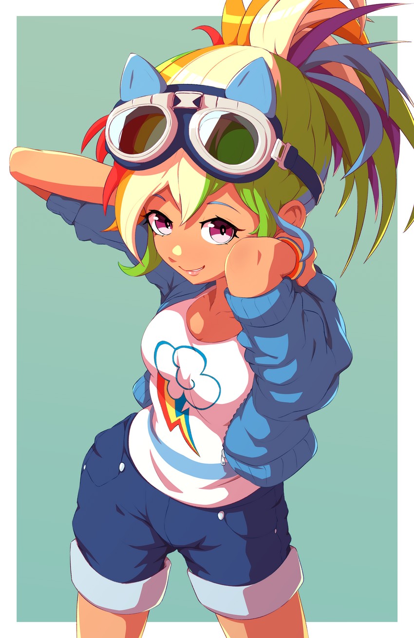 rainbow dash (my little pony and 2 more) drawn by rockset