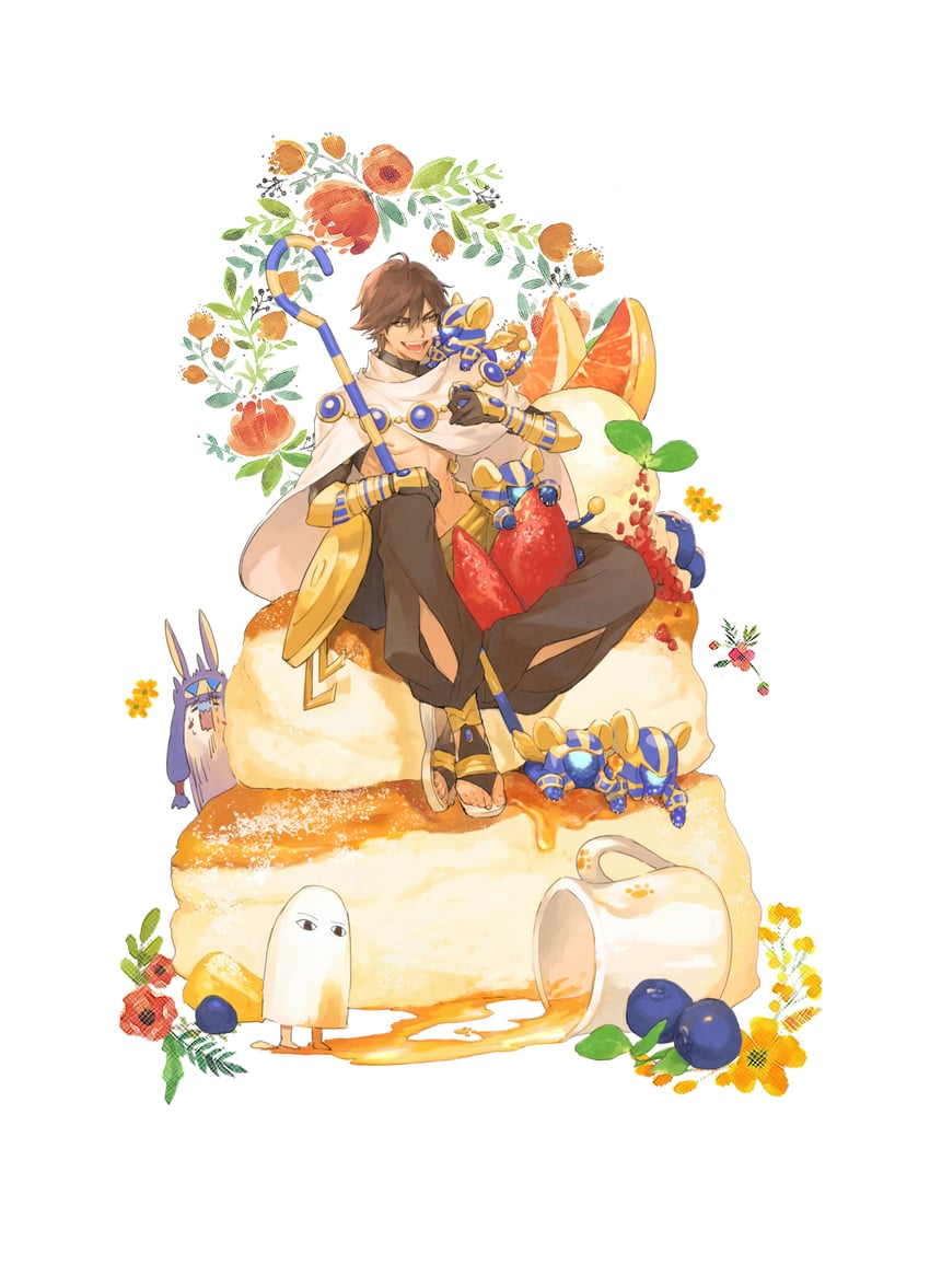 nitocris, medjed, ozymandias, and sphinx awlad (fate and 1 more) drawn by seomouse