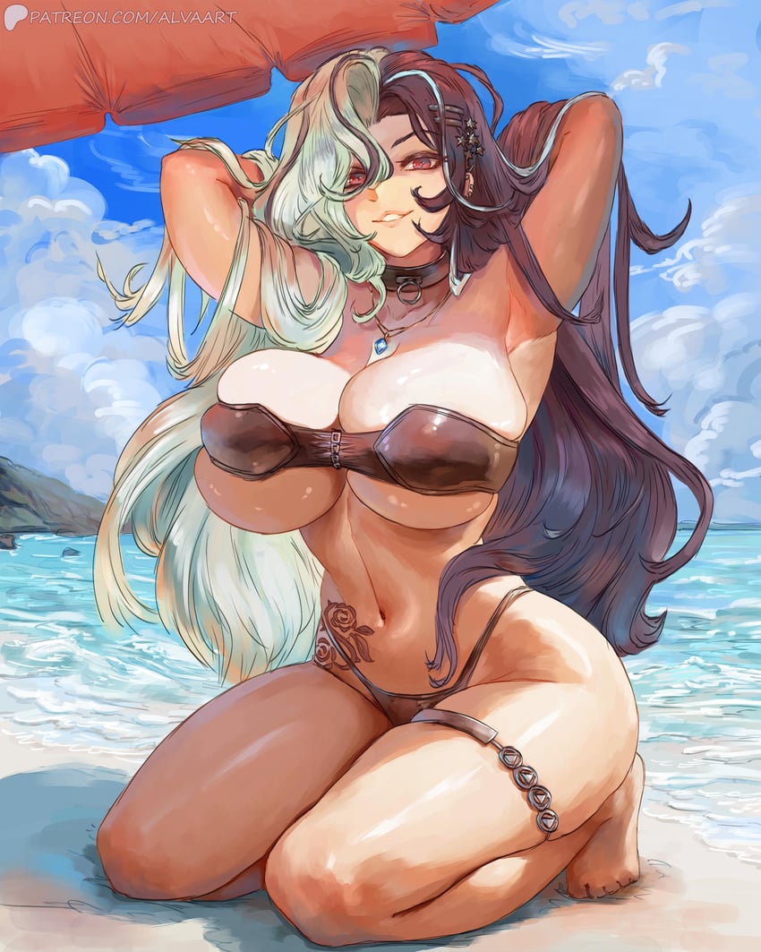 rosanna (goddess of victory: nikke) drawn by alva_(artofalva)