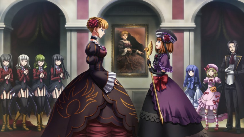 beatrice, frederica bernkastel, lambdadelta, eva beatrice, lucifer, and 4 more (umineko no naku koro ni and 1 more)