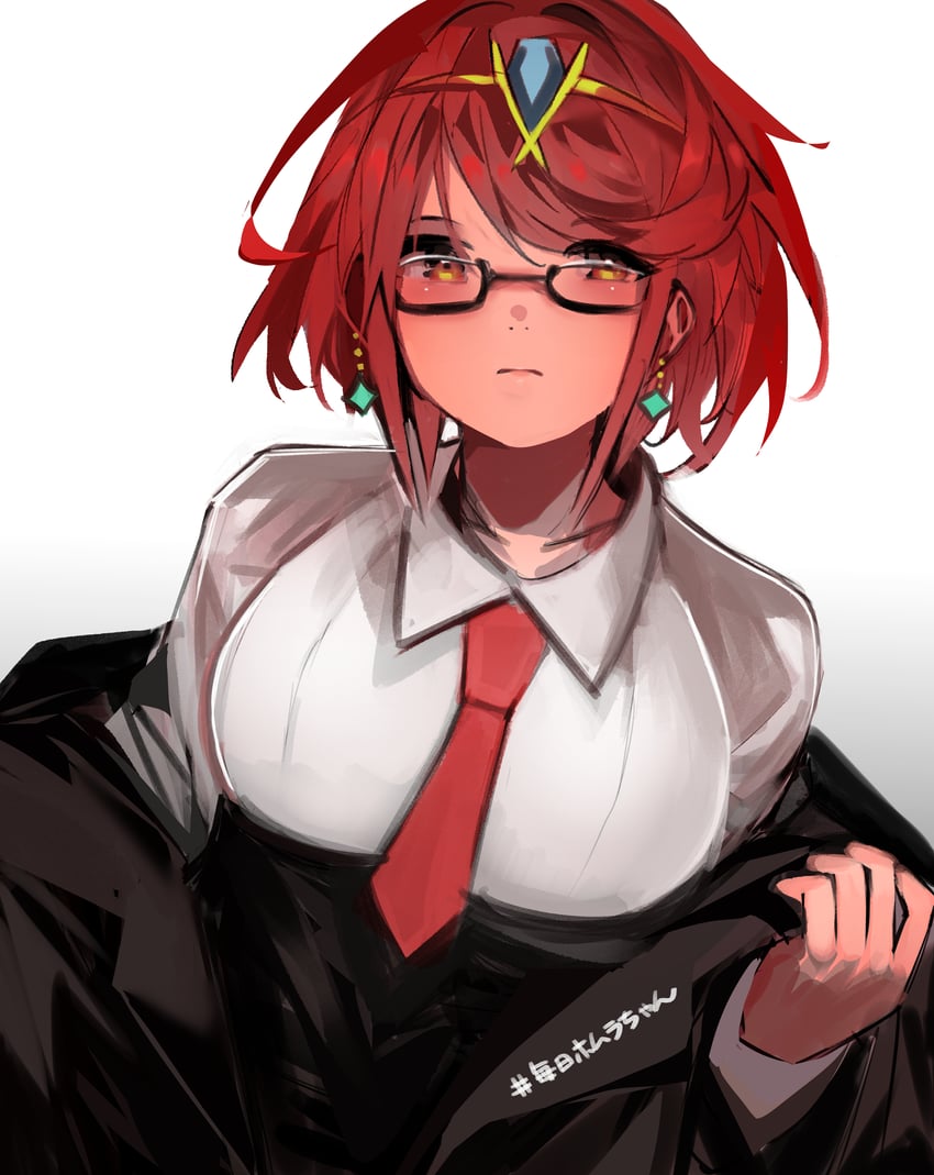 pyra (xenoblade chronicles and 1 more) drawn by tarbo_(exxxpiation)