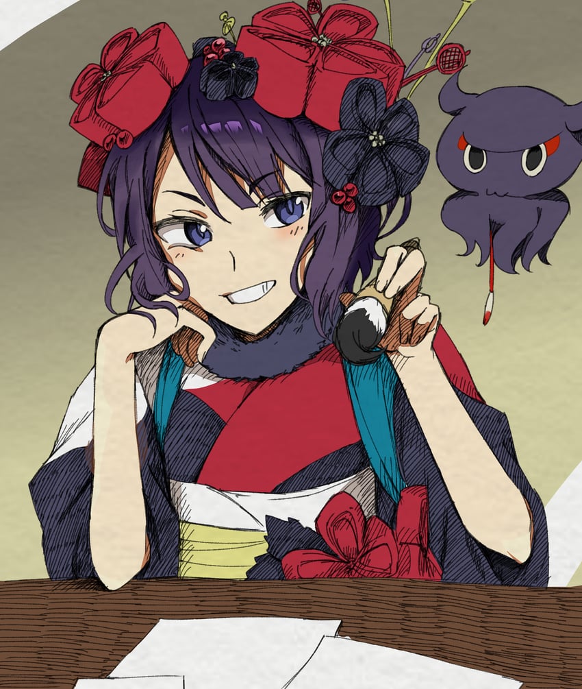 katsushika hokusai and tokitarou (fate and 1 more) drawn by krmtknkoo1582
