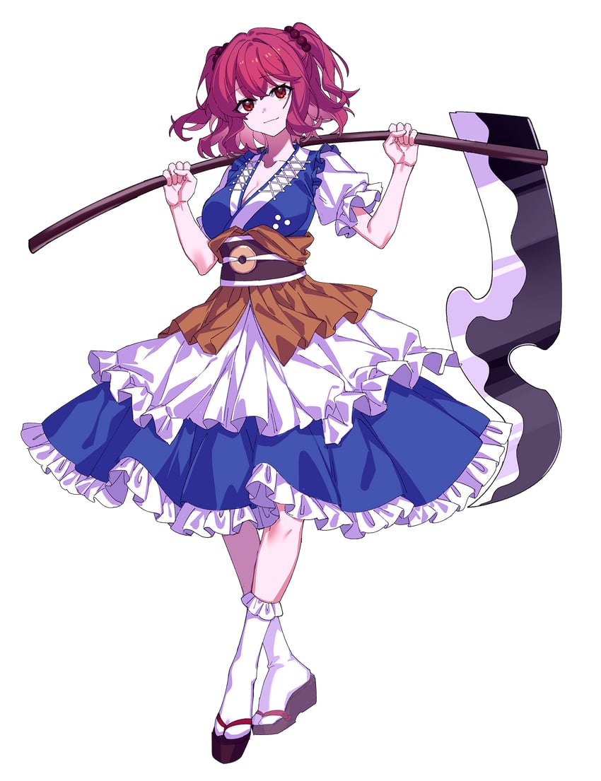 onozuka komachi (touhou) drawn by ssm_(ssm82048039)
