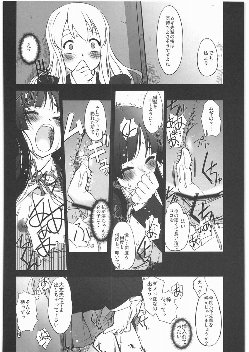 akiyama mio and kotobuki tsumugi (k-on!) drawn by sasayuki