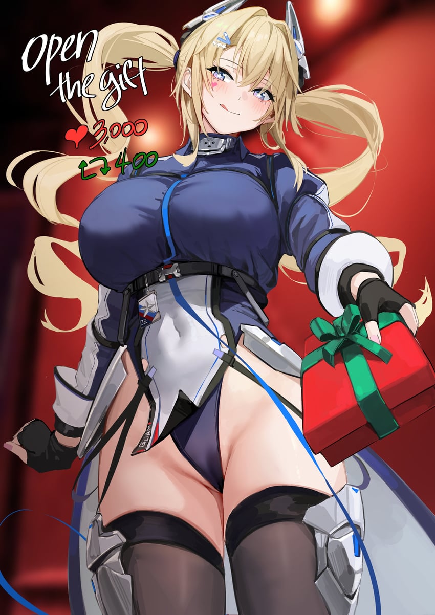 guam (azur lane) drawn by chela77